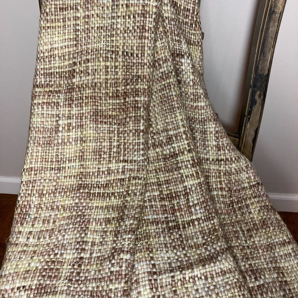 Acrylic Throw Blanket, Tan, 50" x 70" - Picture 2 of 5